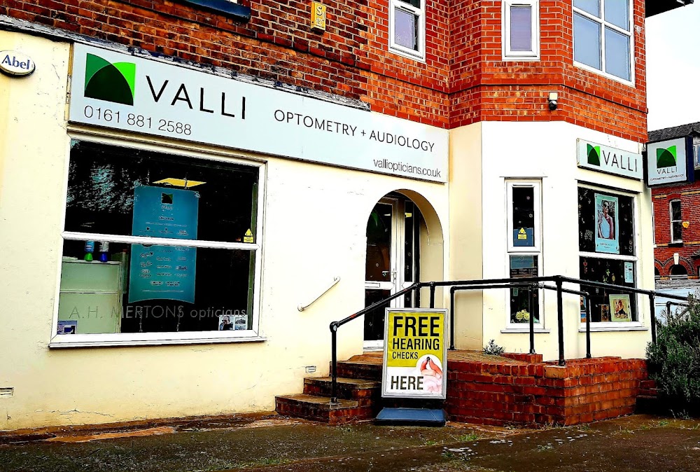 Valli Opticians Chorlton Manchester (formerly AH Mertons)